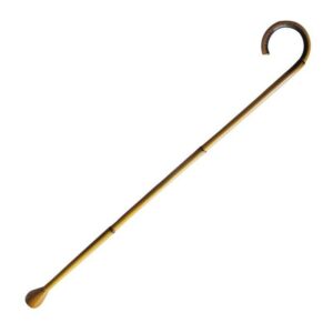 BASTÓN DE JUNCO CON PORRA POSTIZA