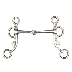 BOCADO NATOWA PARTIDO, BARRAS CORTAS, ACERO INOX