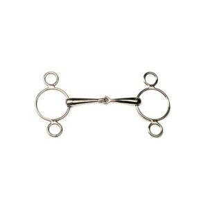 BOCADO PESSOA EMBOCADURA ARTICULADO CORTO INOX.