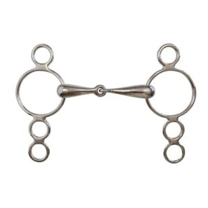 BOCADO PESSOA EMBOCADURA PARTIDA 6 ANILLAS INOX