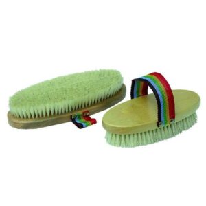 BRUZA TATTINI DE CERDA NATURAL Y MANGO DE MADERA