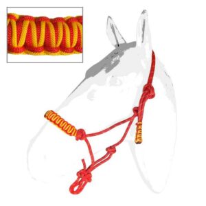 Cabezada de nudos con muserola forrada