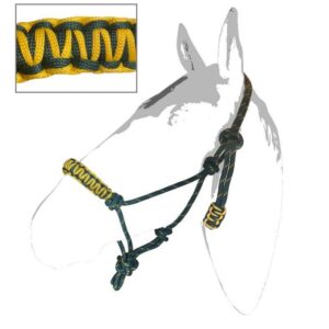 Cabezada de nudos con muserola forrada