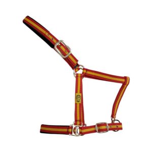 Cabezada de nylon con forro de elastotex