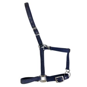 Cabezada de nylon reforzada con purpurina