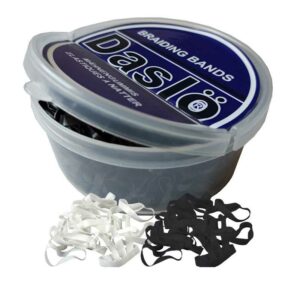 Cajita de gomas para crines Daslö