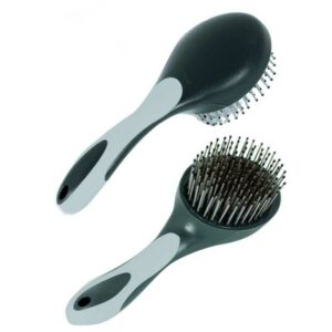 CEPILLO PARA COLA Y CRIN CON MANGO ANATÓMICO