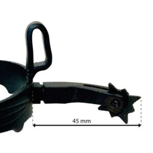 Espuela vaquera pavonada gallo vuelto ruleta vaquera económica