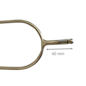 ESPUELÍN DE REJONEO CURVO CON BOLA INOX