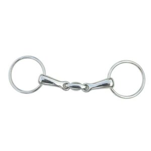 FILETE DE ANILLAS CON EMBOCADURA DE 3 PIEZAS