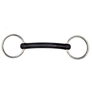 FILETE RECTO RIGIDO CON GOMA, ACERO INOX