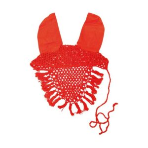 MOSQUERO DE GANCHILLO CON CUBREOREJAS