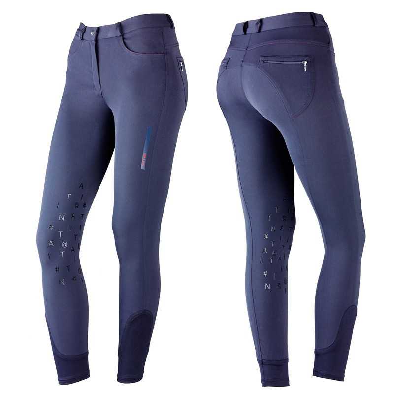 PANTALON TATTINI DE MUJER AMARANTO