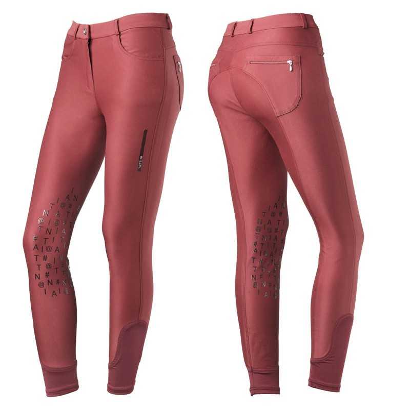 PANTALON TATTINI DE MUJER AMARANTO