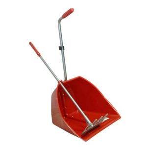 Recogedor de establo grande con rastrillo Red Gorilla