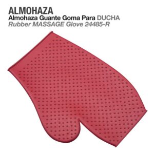 ALMOHAZA GUANTE GOMA DUCHA24485-R