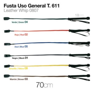 FUSTA USO GENERAL T. 611 VERDE 70cm