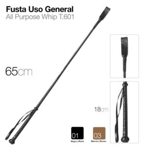 FUSTA USO GENERAL T. 601 NEGRO 65cm