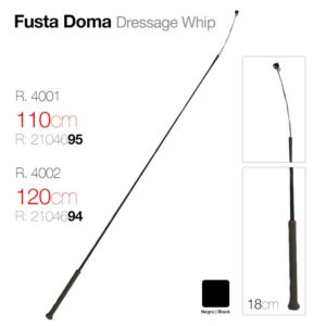 FUSTA DOMA R. 4002 NEGRO 120cm