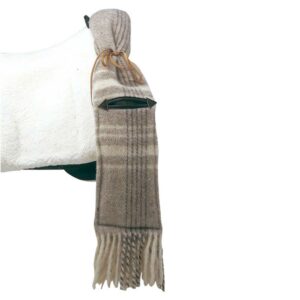 MANTA ESTRIBERA ZALDI EXTRA LANA CON BOLSILLO