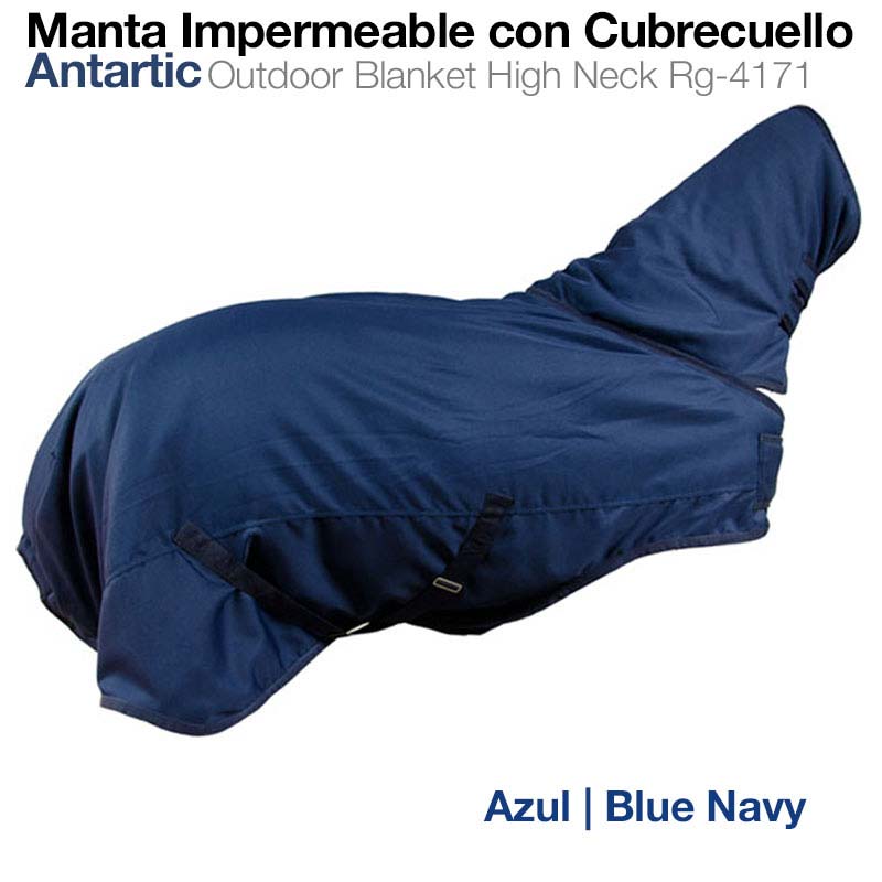 MANTA IMPERMEABLE CON CUBRECUELLO ANTARTIC XXL 1,65m