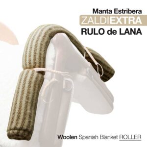 MANTA ESTRIBERA ZALDI EXTRA RULO LANA