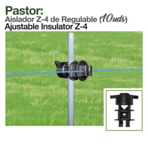 PASTOR- AISLADOR Z-4 REGULABLE 10uds