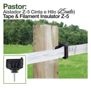PASTOR- AISLADOR Z-5 CINTA E HILO 25uds