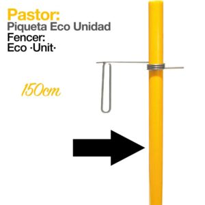 PASTOR- PIQUETA ECO 150cm UNIDAD